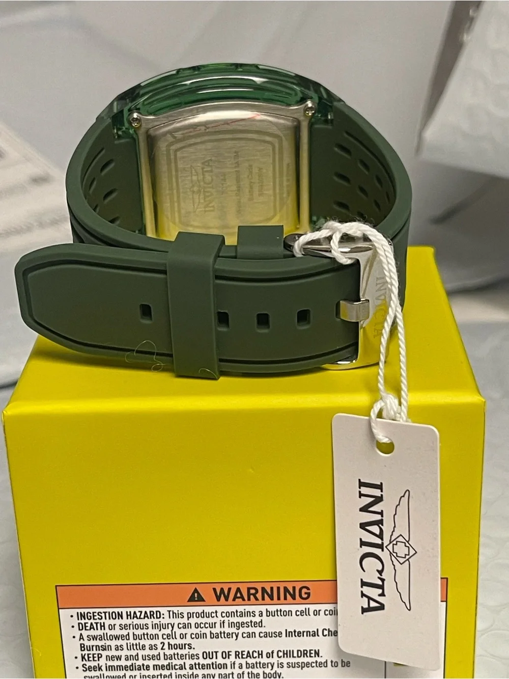 Invicta S1 Rally Men's Watch - 42mm, Green & Silver new